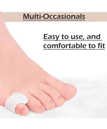Buy 2Pcs Toe Spacers - Silicone Gel Separator for Bunion Relief | International Shipping Available - Buy Online on GoSupps.com