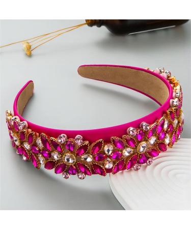 MUQINGWAN Fashion Women's Retro Crystal Rhinestone Headband - Green | Women & Girls Accessories - Buy Online on GoSupps.com