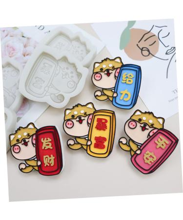 Operitacx 4 Pcs Shiba Inu Drawing Stencil Silicone Molds Baking Mold Creative Crystal Epoxy Mold Plaster Car - Buy Online on GoSupps.com