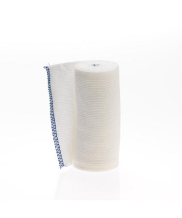 Medline MDS077004Z Swift-Wrap Elastic Bandages Latex Free Non Sterile 4" x 5 yard White (Pack of 20) 4" x 5 yard 20.0