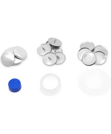 Dritz 114-36 Craft Cover Button Kit | Size 36 (7/8-Inch) | 14-Sets with Tools - Buy Online on GoSupps.com