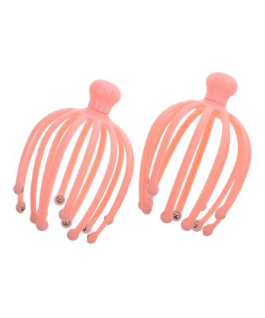 FRCOLOR 2 Pcs Head Massager Multifunction Tool Manual Stainless Steel Child Combo Plate