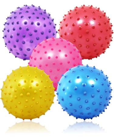 Buy 6 x Knobbly Hedgehog Massage Balls - 10 cm for Ultimate Muscle Relief | International Shipping Available - Buy Online on GoSupps.com
