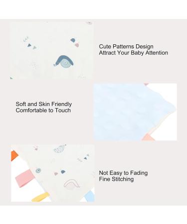 Soft Bite Ring Comfort Towel - Cotton Baby Wool for Beds & Strollers | Beautiful Patterns - Buy Online on GoSupps.com
