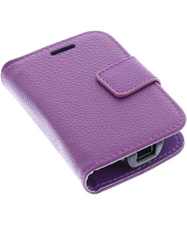 Shop the Best Purple Book Style Case for Abbott Freestyle Libre 3 | Durable & Protective Foto-Kontor Design - International Shipping Available - Buy Online on GoSupps.com