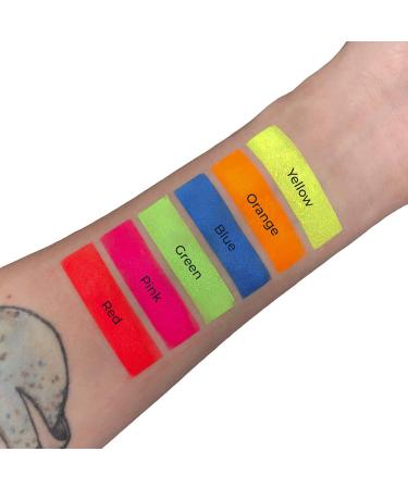 Stargazer Neon Pink Eyeshadow - Vegan & Paraben-Free Glows Under UV Light | International Shipping - Buy Online on GoSupps.com