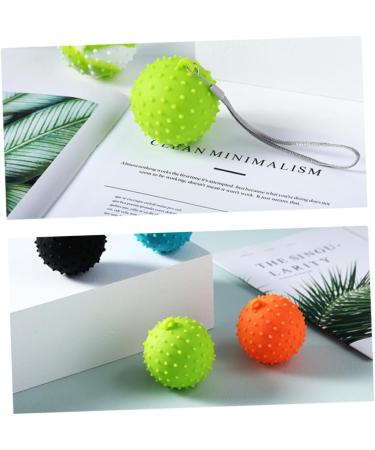 Frcolor Professional Hand Massage Balls - 2 Pack Portable Finger Strength Training & Grip Coach - Medium Green Round Massage Balls for Strengthening & Relaxation - Buy Online on GoSupps.com