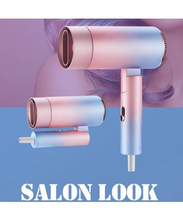 Portable Hair Dryer Ionic Hair Dryer with 110000 RPM Brushless Motor 1400W Low Noise Thermo-Control Hairdryer (Multicolor) - Buy Online on GoSupps.com