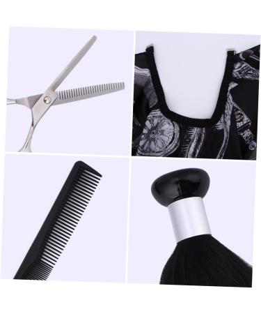 Frcolor Hair Cutting Scissors Kit - Professional Salon Tools for Hairdressers | Edge-Set Haircutting Kit in Black (2 pcs 160x140 cm) - Buy Online on GoSupps.com