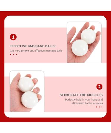 Frcolor Massage Fitness Ball - Hand Roller & Stress Relief Gymnastics Massage Balls 5.3cm | International Shipping Available - Buy Online on GoSupps.com