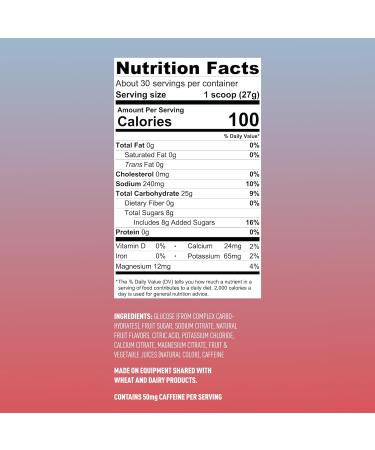Fluid Performance - Low Sugar Endurance Fuel Sports Drink Mix with Electrolytes All Natural Ingredients Gluten-Free for Before or During Exercise (Passion Fruit Tea w/50mg Caffeine 30 Serving) Passion Fruit Tea w/50mg Ca  - Buy Online on GoSupps.com