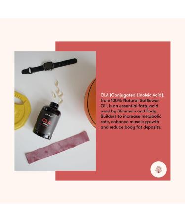 CLA 3000mg Safflower Oil Softgels - 200 Count | Gluten Free Non-GMO | Zenement - Buy Online on GoSupps.com