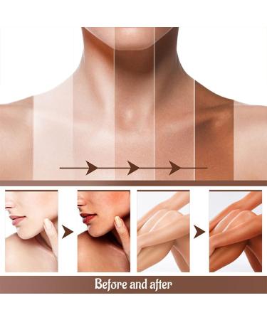 BOKIOESDE Women Arm Back Leg Back Sunless Self-tan Cream Girls Traveling Hiking Bronzing Tanner Cream Ladies Skin Care - Buy Online on GoSupps.com