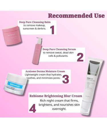 benetus Anti-Aging Firming Cream for Mature Dry & Sensitive Skin (Rebiome Brightening Blur Cream) A Smooth Nourishing Moisturizer for a Dewy Look with Peptides Bakuchiol & Ceramides 1.69 fl oz - Buy Online on GoSupps.com