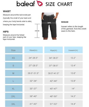 BALEAF Women's Quick Dry Stretch Hiking Cargo Shorts - Black XL - Buy Online on GoSupps.com