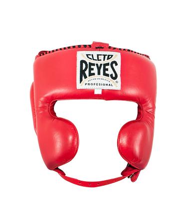CLETO REYES Cheek Protection Headgear for Men and Women Large CLASSIC RED