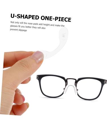 Lalafina 15 PC Glasses Nose Support Comfortable & Adjustable Clear Bicycle Sunglasses with Replaceable Nose Pads Universal Fit & Silica Gel Design for Kids - Buy Online on GoSupps.com