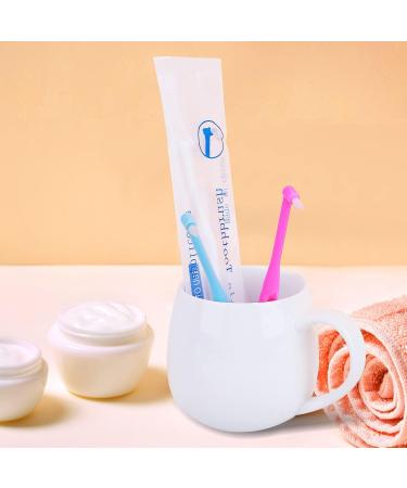 Sibba 6 Pack Tufted Brush - Soft Dental Orthodontic Toothbrush Set for Detail Cleaning - Compact Interdental Interspace Brush - Multicolor - Buy Online on GoSupps.com