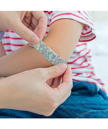 LALAFINA 10pcs Cartoon Glitter Band Set for Kids - Fun Fabric Woven Fingertip Strips - Buy Online on GoSupps.com