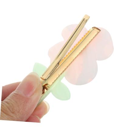 FAVOMOTO 4 Sets Hair Clip Hair Accessories Pearl Hair Clip Baby Hair Barrettes Hair Clips Floral Hair Clip Little Girls Hair Accessories Wedding Decor Tiara Acrylic Hairpin Hair Pink Child - Buy Online on GoSupps.com