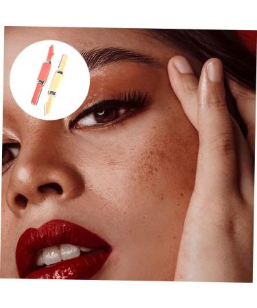 FRCOLOR 6 Sets Double-Headed Eyebrow Razor Trimmer - Face Shaper & Exfoliator - Pocket Size - Red & Yellow - Perfect for Precise Eyebrow Shaping - Buy Online on GoSupps.com