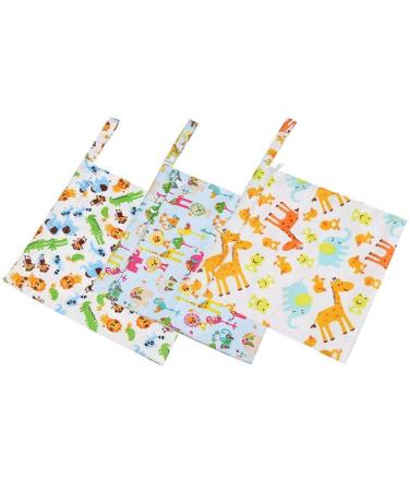 Leadstar 3-Piece Diaper Bag Set | Reusable Wetbag & Zipper Organizer for Baby & Toddler - International Shipping Available - Buy Online on GoSupps.com