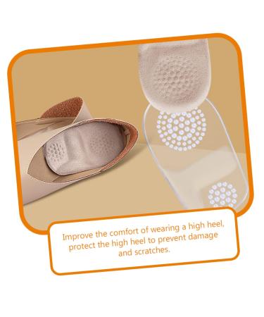 Buy Hemoton Heel Pads for Women - Comfort Gel Inserts & Protectors for Heels | Half Size Shoe Filler for Ultimate Comfort - Buy Online on GoSupps.com