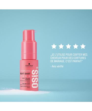 Schwarzkopf Professional OSiS Soft Dust Hair Styling Powder Volumizing Wavy Texture Subtle Movement Bendable Light Hold 10 g - Buy Online on GoSupps.com