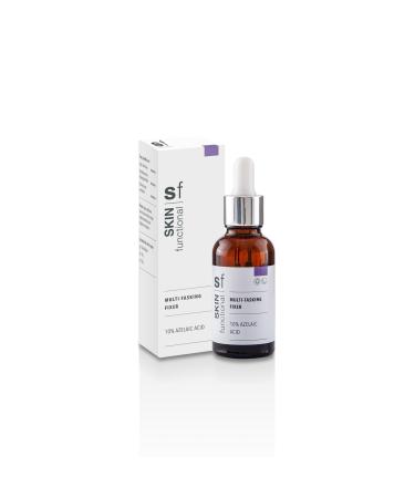Skin Functional Multi-Tasking Fixer Serum 10% Azelaic Acid Anti Blemishes Acne & Dark Spots for Rosacea Dull Skin 30 ml