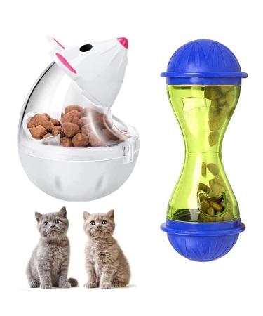 2 pieces dog IQ Treat donor feed donor ball feed toy snack ball interactive snack feeding ball for interactive IQ treat training mouse cups cat interactive toy