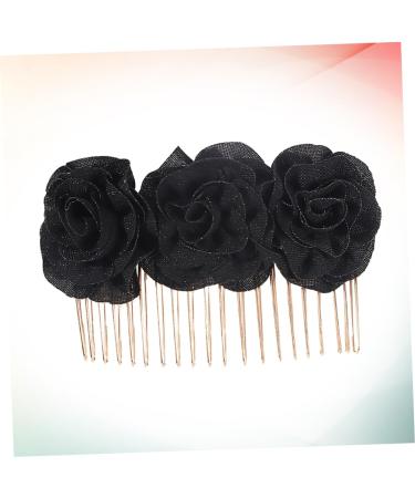 Housoutil Wedding Hair Accessories Hair Clip Wedding Decor Hair Pin Bridal Flower Clip Cloth Flower Hairpin Bridal Barrette Decorate Hair Comb Makeup Bride The Flowers - Buy Online on GoSupps.com