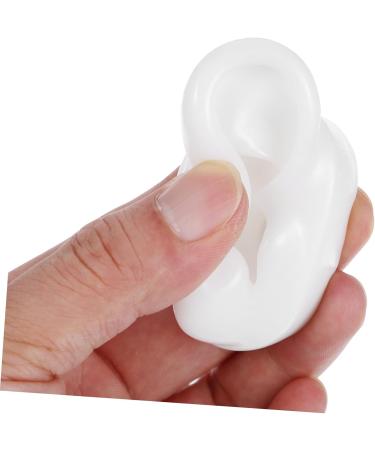 Buy 8 Pairs Artificial Ear Earrings Backs - Perfect for Studs Displays & Corrections - Soft White Models for Kids & Adults - International Shipping Available - Buy Online on GoSupps.com