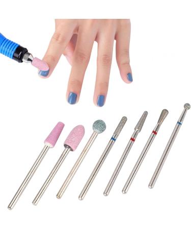 Kuuleeyn 6-Piece Nail Drill Set - Multifunctional Electric Manicure Tool for Nails Glass & Plastic | Perfect for Nail Art - Buy Online on GoSupps.com