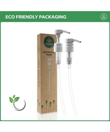 Universal Shampoo Conditioner Pump for 1L Bottles - 33.8 oz (2 Pack, White) - Buy Online on GoSupps.com