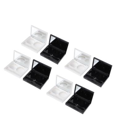 FOMIYES FOMIYES Makeup Storage Box with 8 Trays for Eyeshadow Blush and Cosmetics for Everyday Use