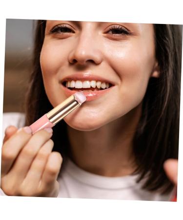 4pcs Lip Brush Set | Makeup Lip Applicator for Lip Balm & Lipstick - Pink with Cover | Ideal Women Makeup Tools - Buy Online on GoSupps.com