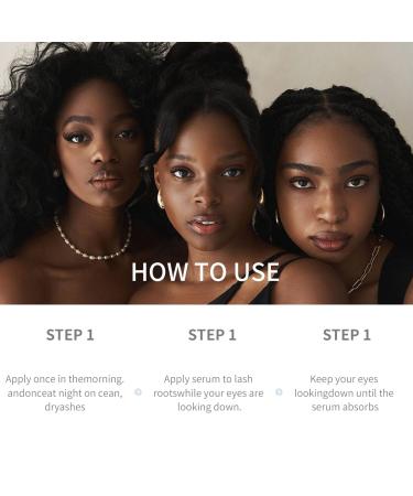 Eyelash Growth Serum for Thicker & Longer Lashes | Prostaglandin-Free Vegan Formula | Visible Results in 4-6 Weeks | Gentle Non-Irritating | 5ml Supply - Buy Online on GoSupps.com