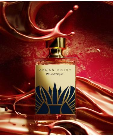 Afnan Edict Musctique Unisex Luxury Eau de Parfum Spray 2.7 Fl. Oz Elegant Musk & Oud Perfume with Saffron & Vanilla - Buy Online on GoSupps.com