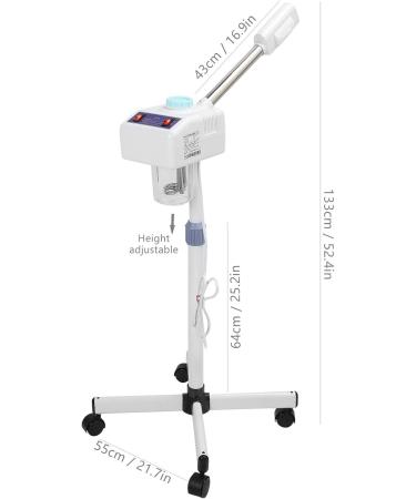 Facial Steamer Professional Spa Salon Mist Sprayer Home Hot Spray Facial Vaporizer Machine Skin Care Instrument for Face Hydrating Moisturizing - Buy Online on GoSupps.com