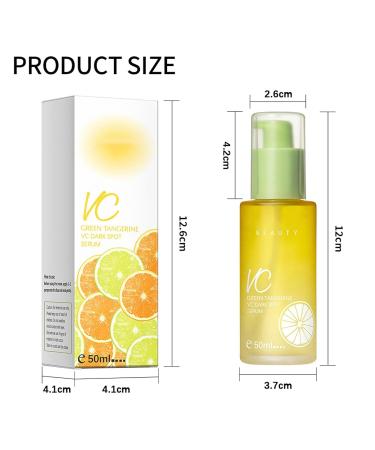 Buy Vitamin C Green Tangerine Face Serum - Nourishing & Moisturizing Facial Serum 50ml - Shop Internationally - Buy Online on GoSupps.com