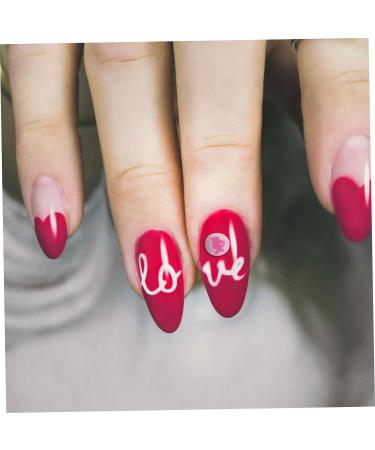 FRCOLOR 100 Pcs Christmas Nail Art Nail Art Supplies Heart Ornament Christmas Stickers Nail Patch Sugar Sprinkles Xmas Nail Slices Resin Nail Art Women Nail Stickers Decor 3d Piece Candy - Buy Online on GoSupps.com