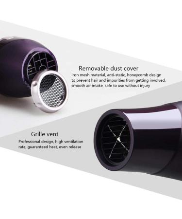 Hairdryer Professional Ionic Hair Dryer 2300W AC Motor Salon Fast Blow Dryers 3 Heat 2 Speed Settings and Cool Shot Button Hair Dryer with 2 Nozzles 3m Long Cable Low Noise Hair Dryer WineRed Small - Buy Online on GoSupps.com