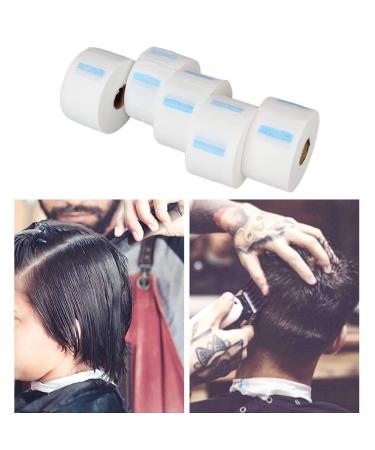 85 Sections White Disposable Barber Neck Strips - Stretchy Hairdressing Collar Towels for Salon Haircut Coloring & Styling - Buy Online on GoSupps.com