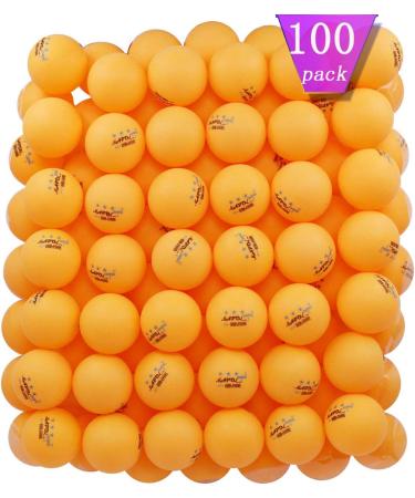 MAPOL 100-Count 3-Star Orange Practice Ping Pong Balls - Advanced Table Tennis Balls - Buy Online on GoSupps.com