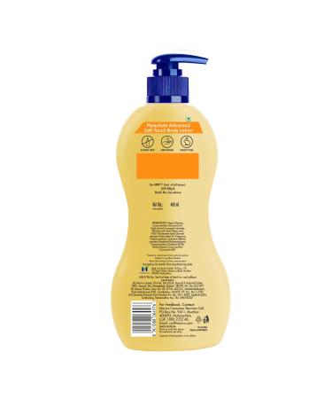 Parachute Advansed Soft Touch Body Lotion with Pure Coconut Milk & Honey |For Women & Men | All Skin types | 100% Natural 72h Moisturisation | 13.5 Fl.oz. (Pack of 2) Soft Touch 13.53 Fl Oz (Pack of 2) - Buy Online on GoSupps.com