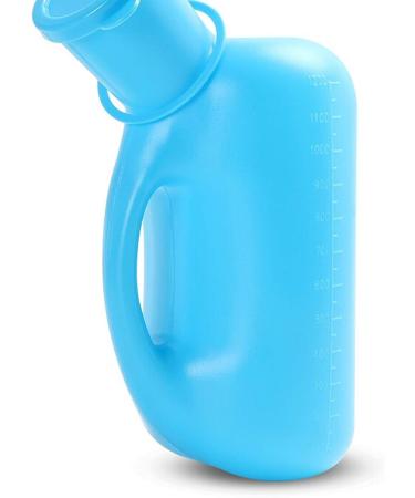 Male Urinal Bottle Portable Male Urinal Pee Bottles with Lid 1200mL Men's Potty Urinals for Home Camping Car Travel - Buy Online on GoSupps.com