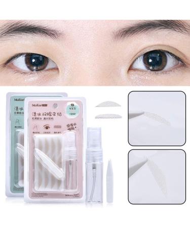 Invisible Self-Adhesive Eyelid Tape Sticker Transparent Gauze Double Mesh Lace Invisible Makeup Eyelid K4G5 Sticker Pink Large - Buy Online on GoSupps.com