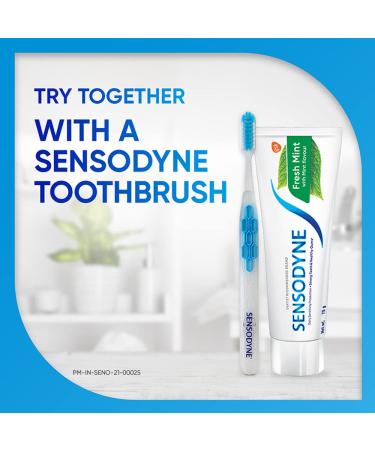 Sensodyne Sensitive Toothpaste 130g - Fresh Mint | Relieve Tooth Sensitivity - Buy Online on GoSupps.com