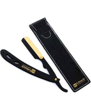 B&G Professional Straight Edge Shaving Razor with Premium Derby Blades | Easy Replacement Mechanism | 100% Stainless Steel | Macs-049BGP1 - Buy Online on GoSupps.com