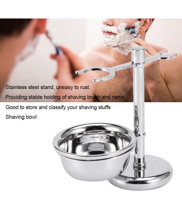 Luxury Shaving Set for Men | Badger Brush Soap & Stand | Durable Stainless Steel Razor Set - Buy Online on GoSupps.com